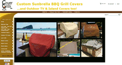 Desktop Screenshot of covergrillsetc.com